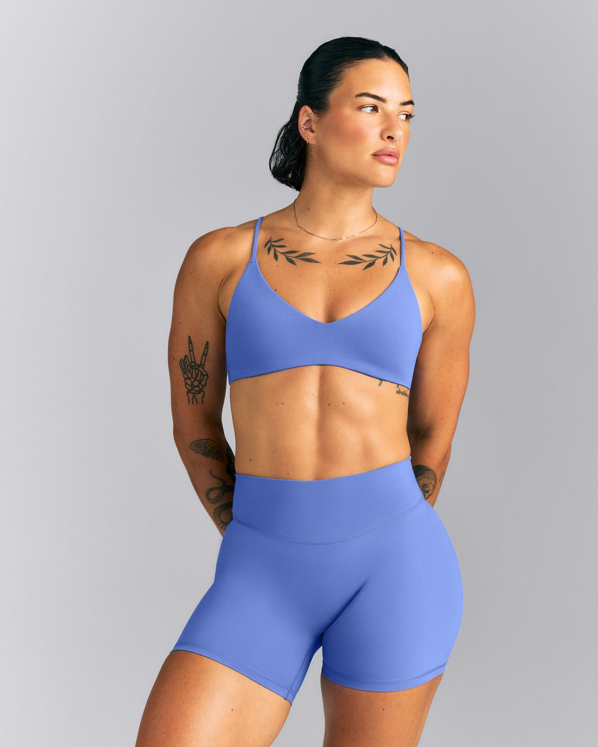 Oner Active EasyLift™ Ultra Minimal Bralette | Glaucous Blue
