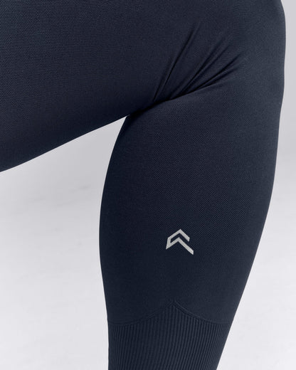 Oner Active EnhanceLift™ Seamless Mid Rise Leggings | True Blue