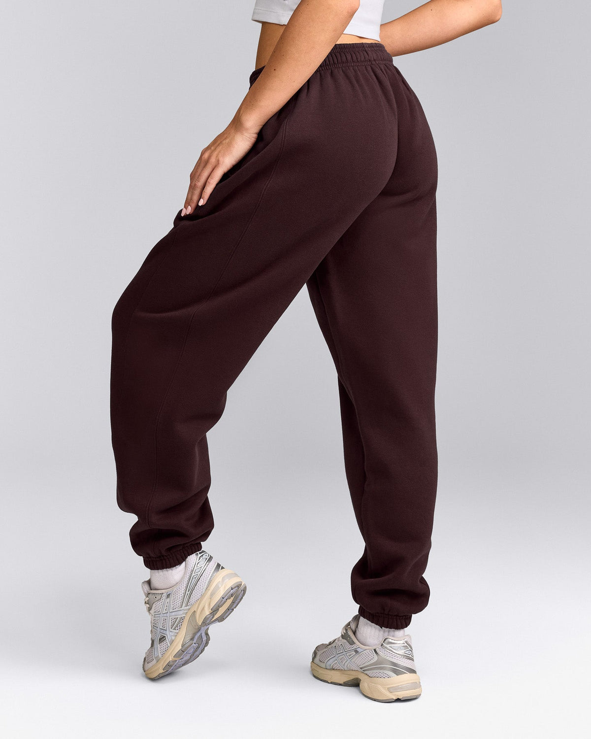 Oner Active Foundations Cosy Sweatpants | Plum Brown