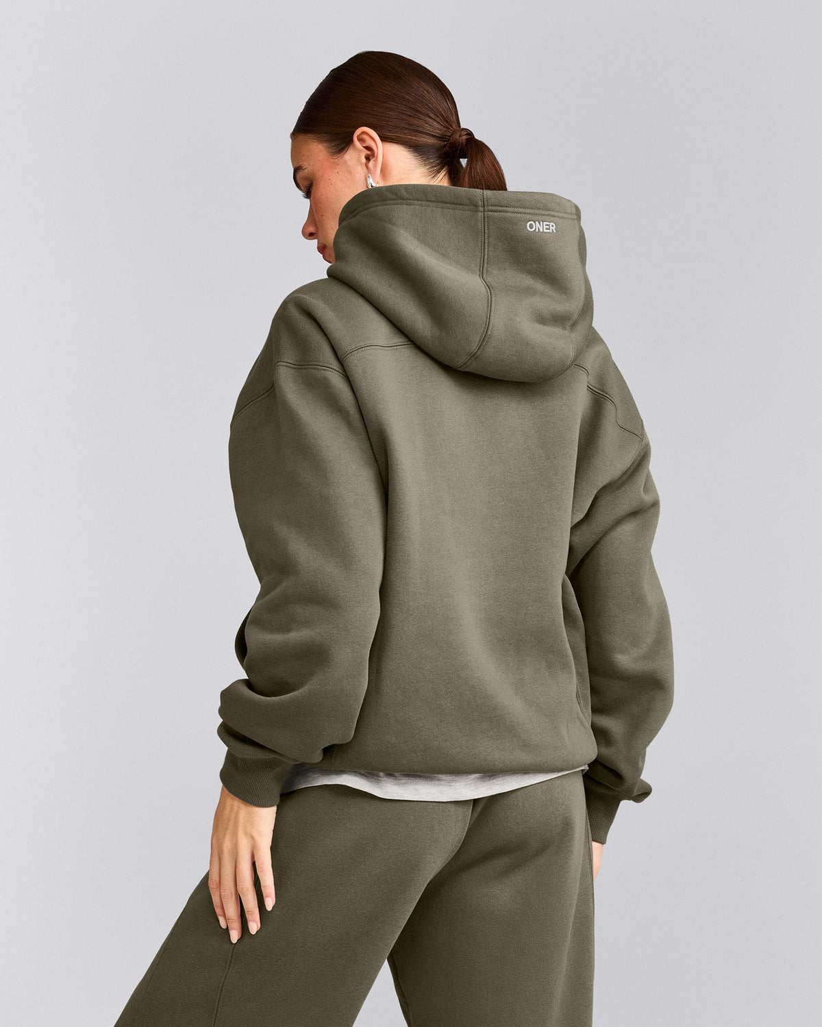 Oner Active Foundations Cosy Hoodie | Alpine Green