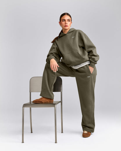 Oner Active Foundations Cosy Hoodie | Alpine Green