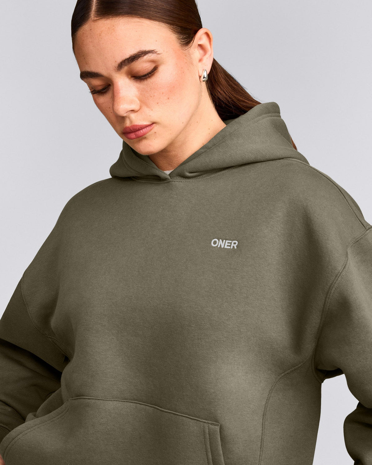 Oner Active Foundations Cosy Hoodie | Alpine Green