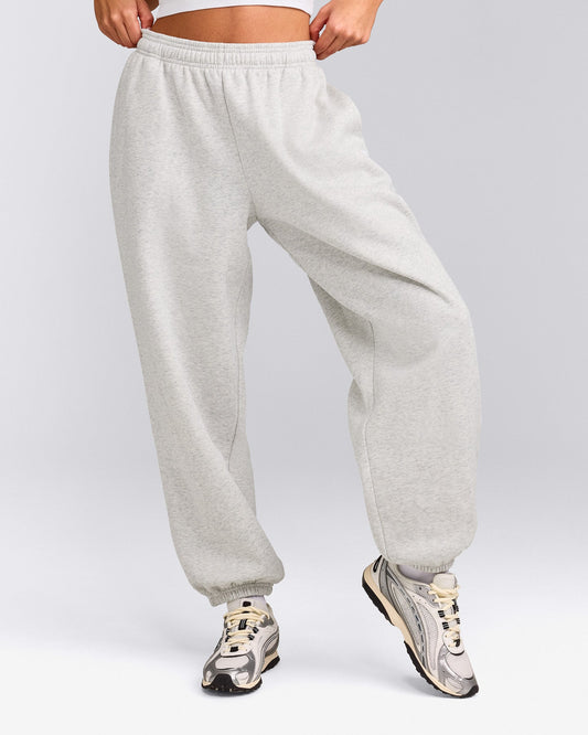 Oner Active Foundations Cosy Oversized Sweatpants | Light Gray Marl