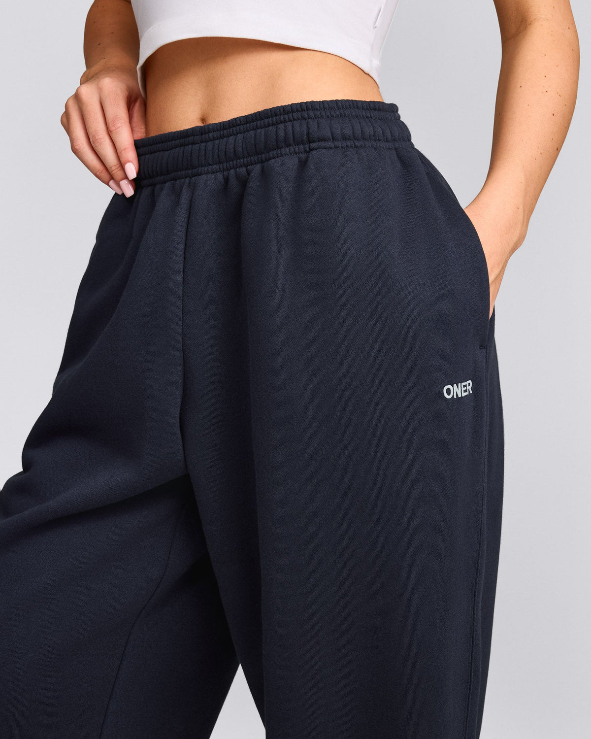 Oner Active Foundations Cosy Oversized Sweatpants | True Blue