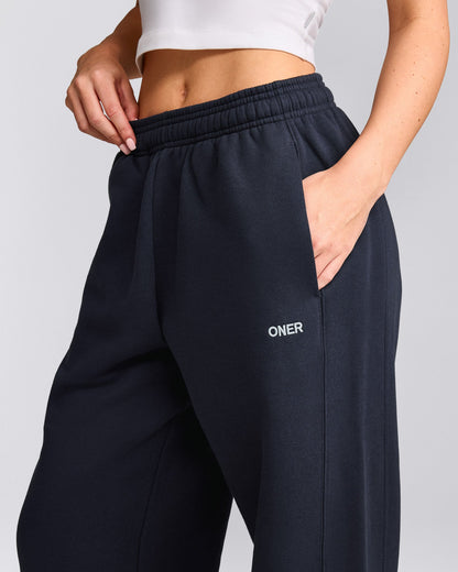 Oner Active Foundations Cosy Straight Leg Sweatpants | True Blue