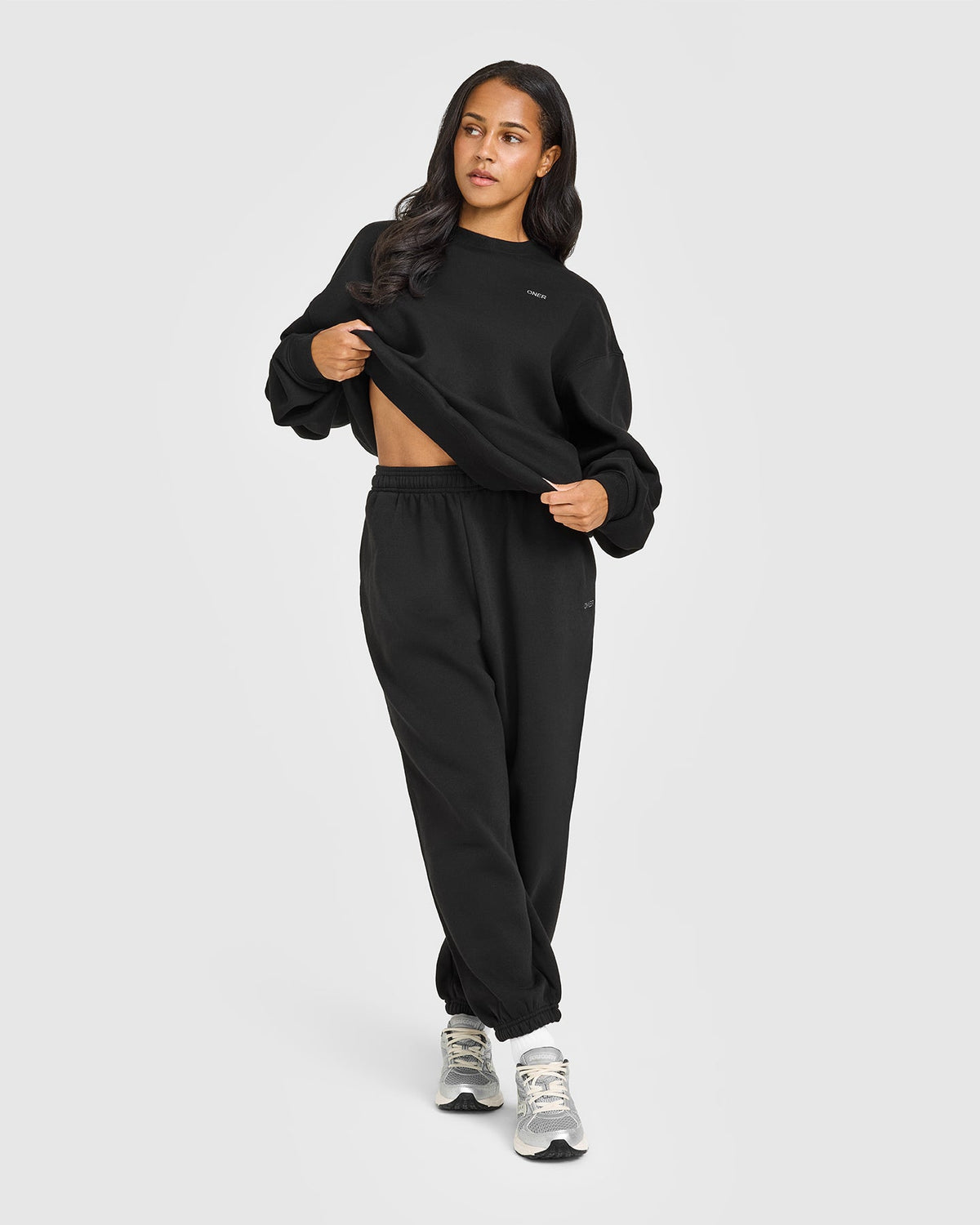 Oner Active Foundations Oversized Sweatshirt | Black