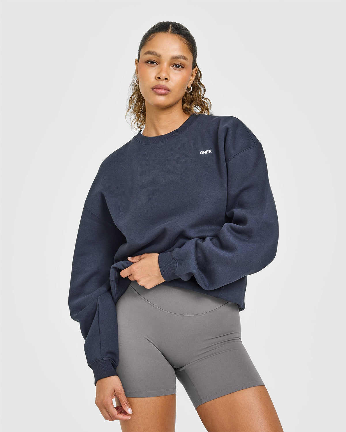 Oner Active Foundations Oversized Sweatshirt | True Blue