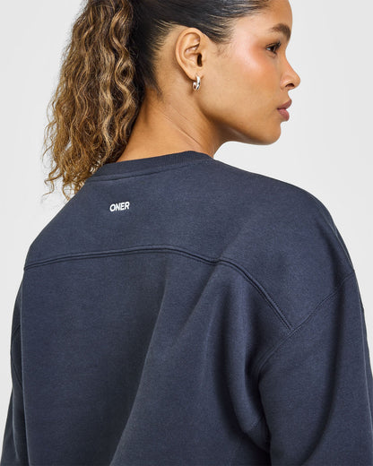 Oner Active Foundations Oversized Sweatshirt | True Blue