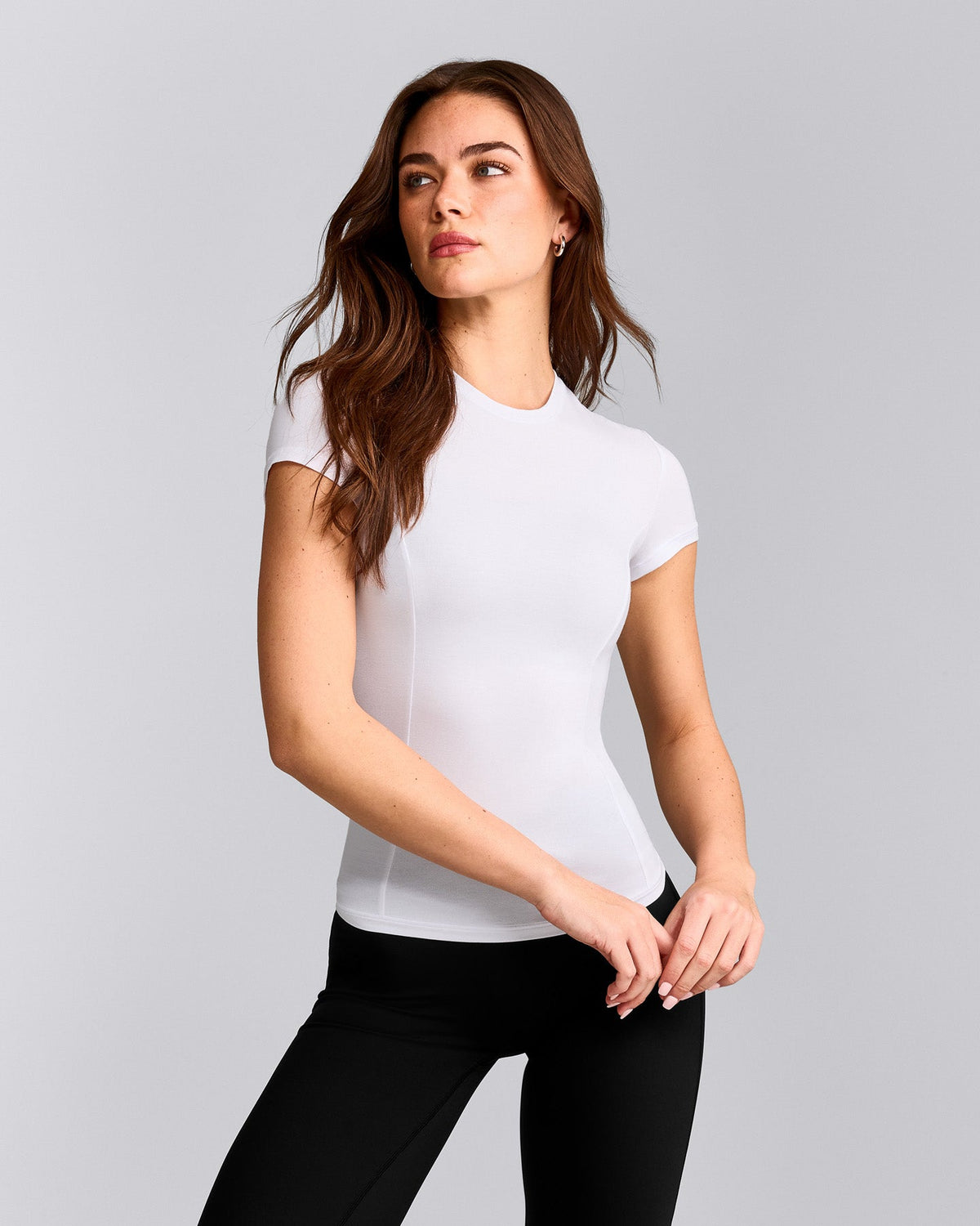 Oner Active Mellow™ Motion Crew Neck Top | White