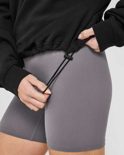 Oner Active Mid Weight 1/4 Zip Sweatshirt | Soft Black