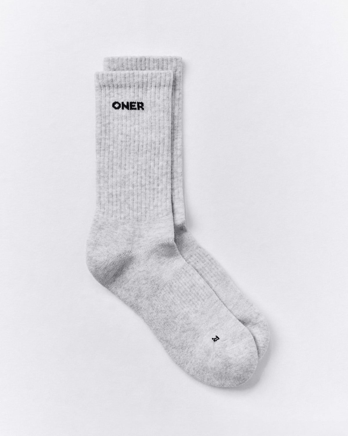 Oner Active Long Crew Socks 1 Pack | Gray Marl