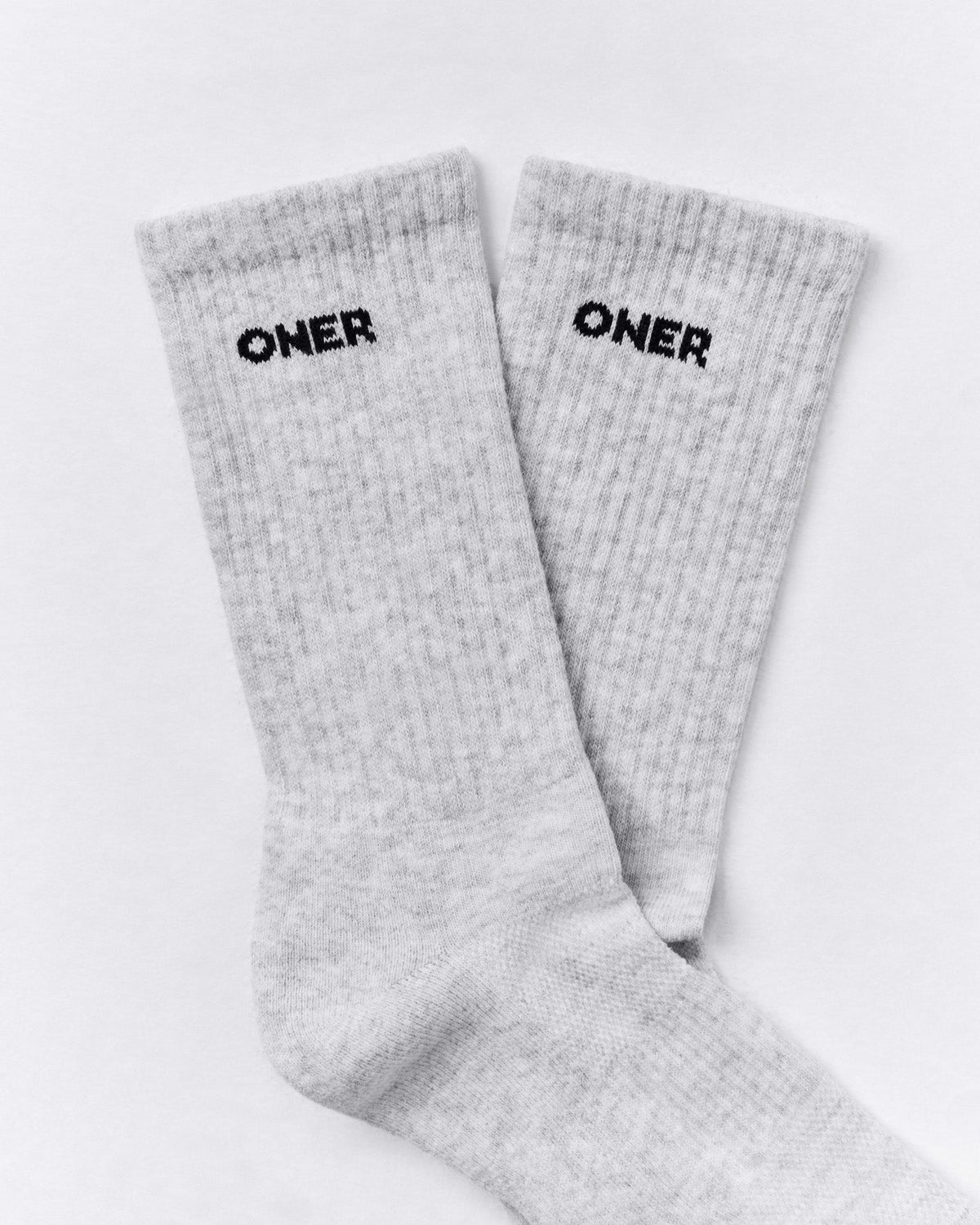 Oner Active Long Crew Socks 1 Pack | Gray Marl