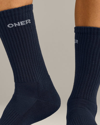 Oner Active Oner Long Crew Socks 1 Pack | True Blue