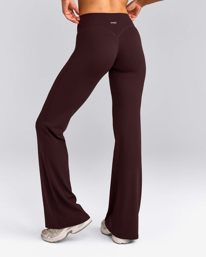 Oner Active SoftMotion™ Flared Pants | Plum Brown