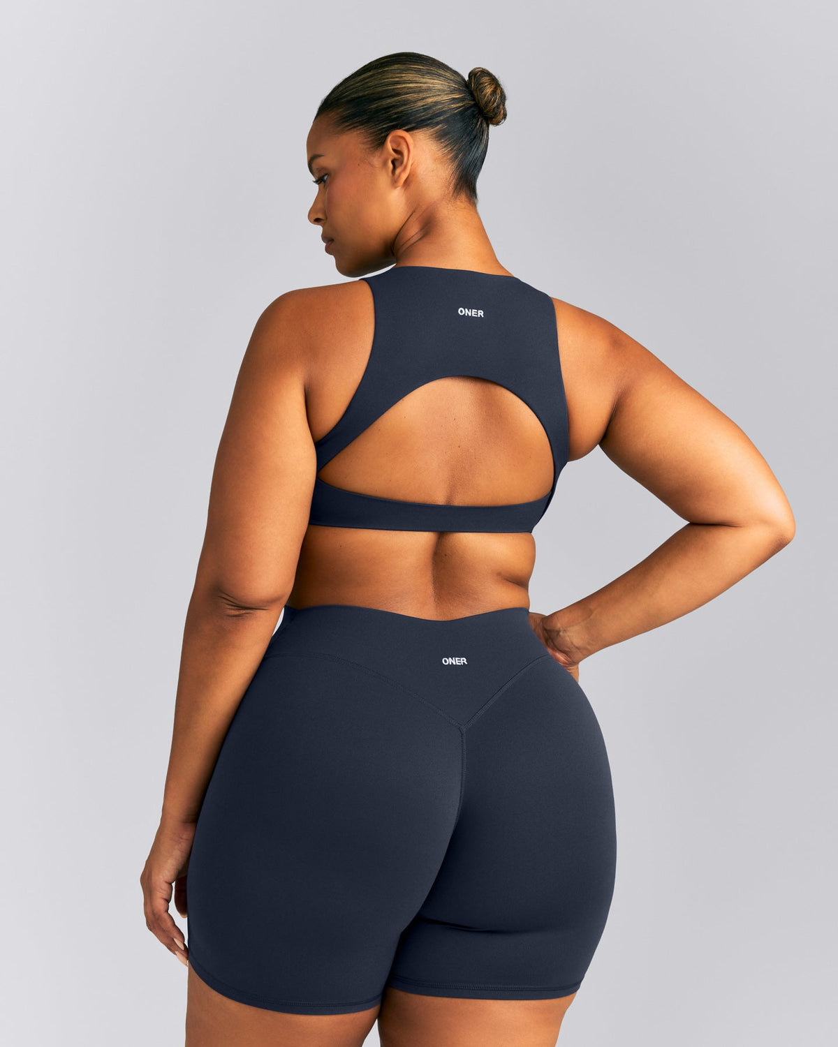 Oner Active SoftMotion™ High Neck Sports Bra | True Blue