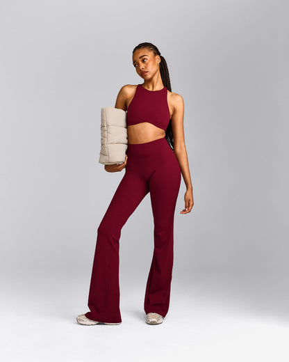 Oner Active SoftMotion™ Flared Pants | Ruby Red