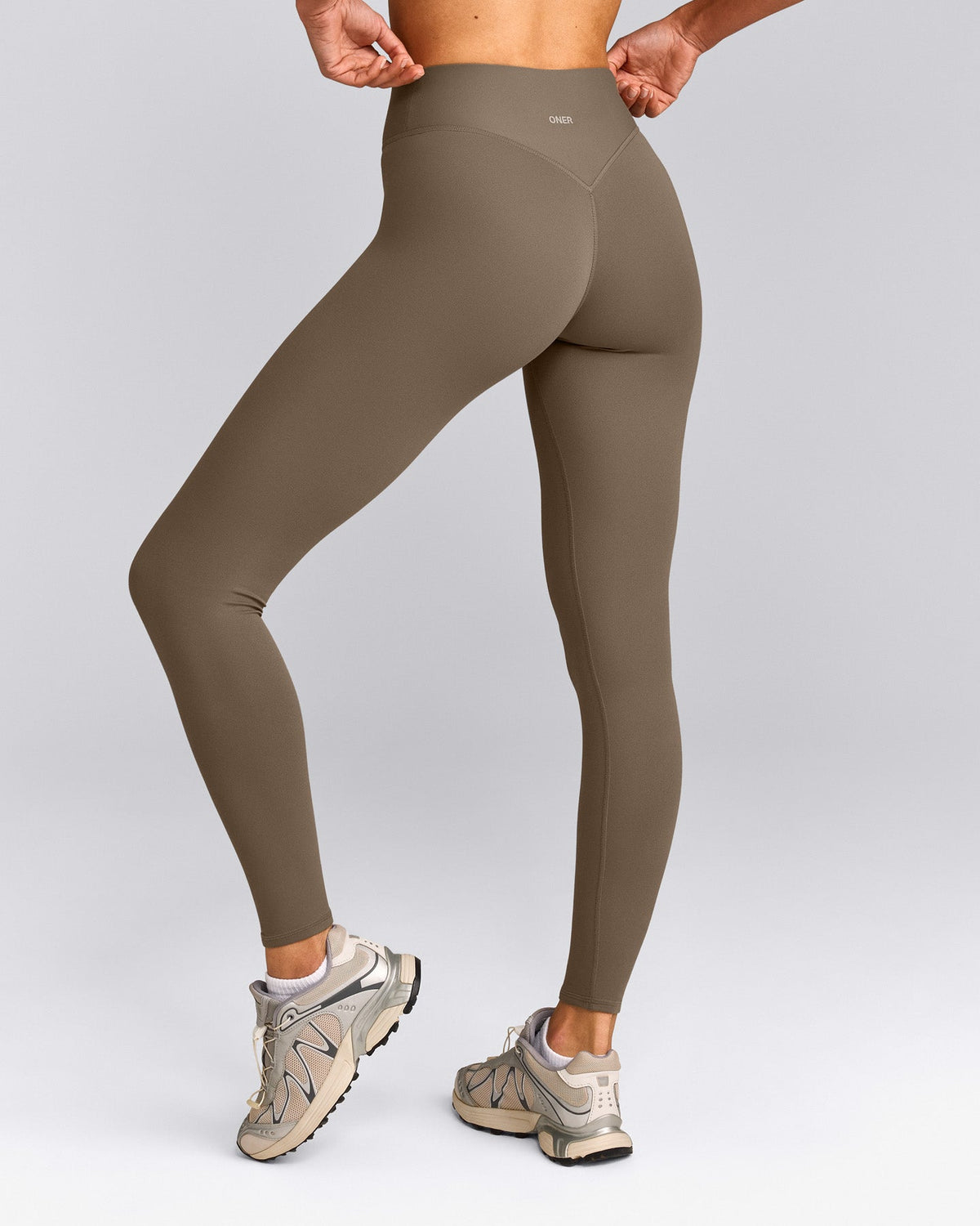 Oner Active SoftMotion™ High Waisted Leggings | Moss Brown