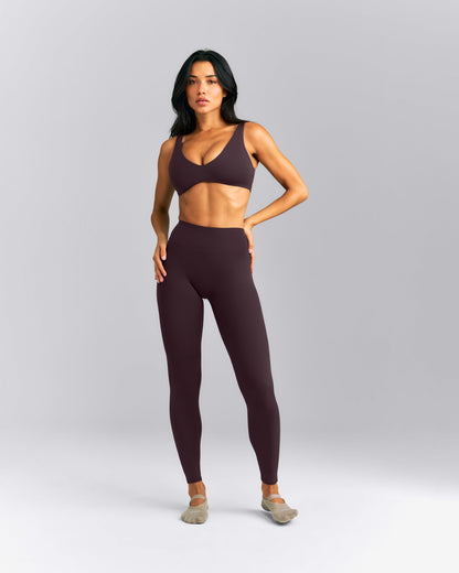 Oner Active SoftMotion™ High Waisted Leggings | Dark Umber Brown