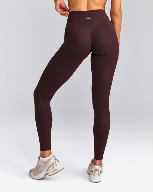 Oner Active SoftMotion™ High Waisted Leggings | Plum Brown