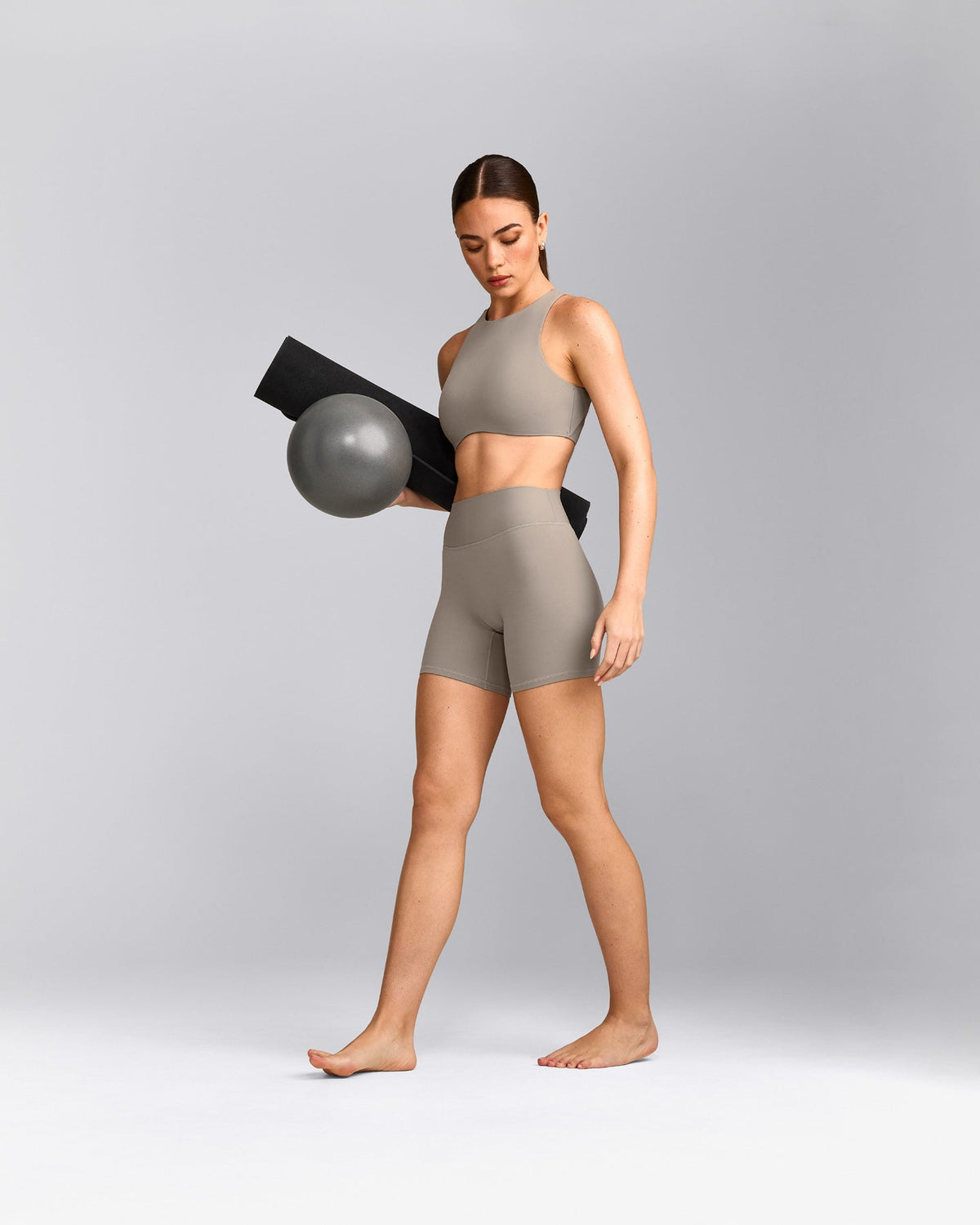 Oner Active SoftMotion™ High Waisted Shorts 6" | Warm Sand