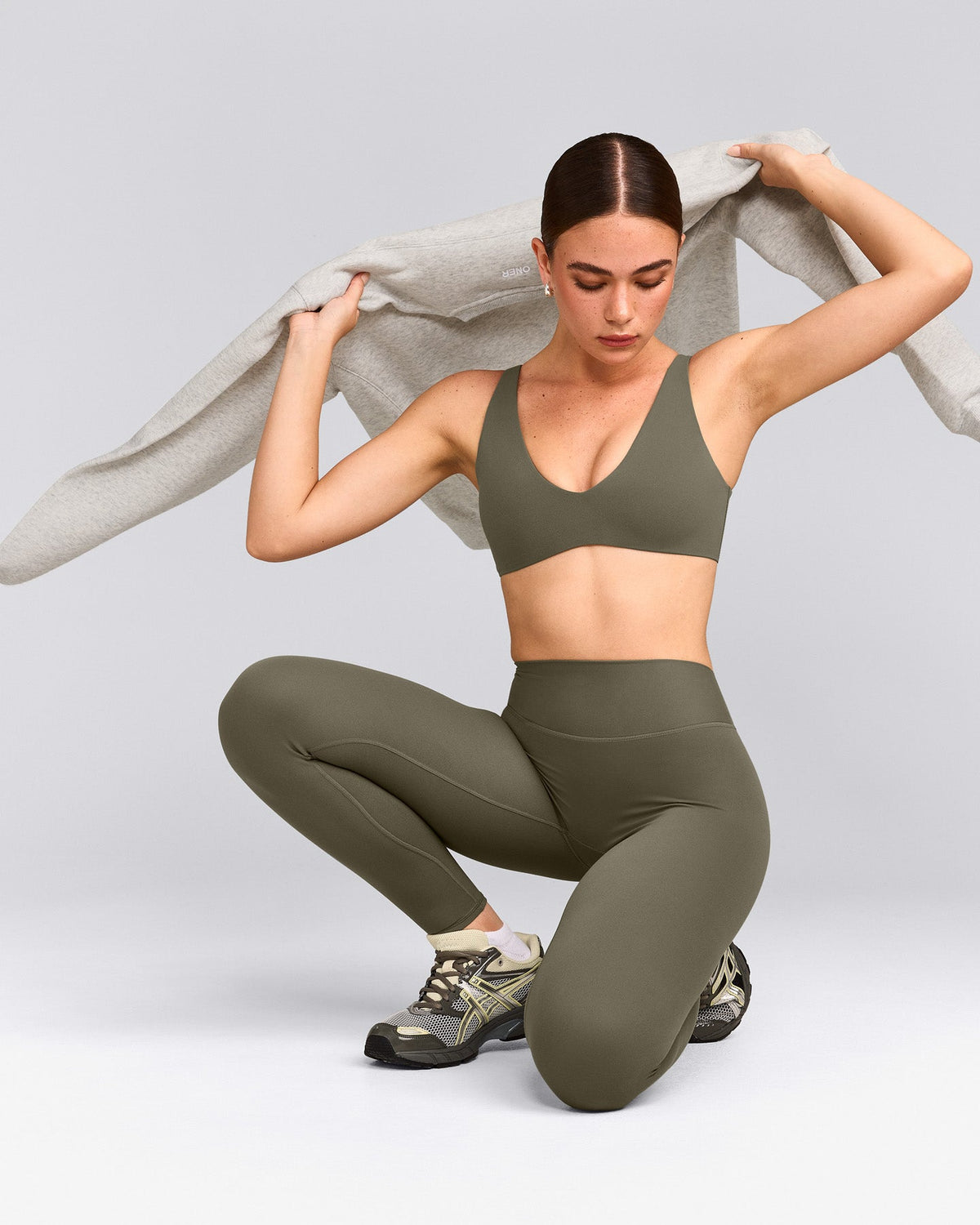 Oner Active SoftMotion™ Scoop Back Bralette | Alpine Green