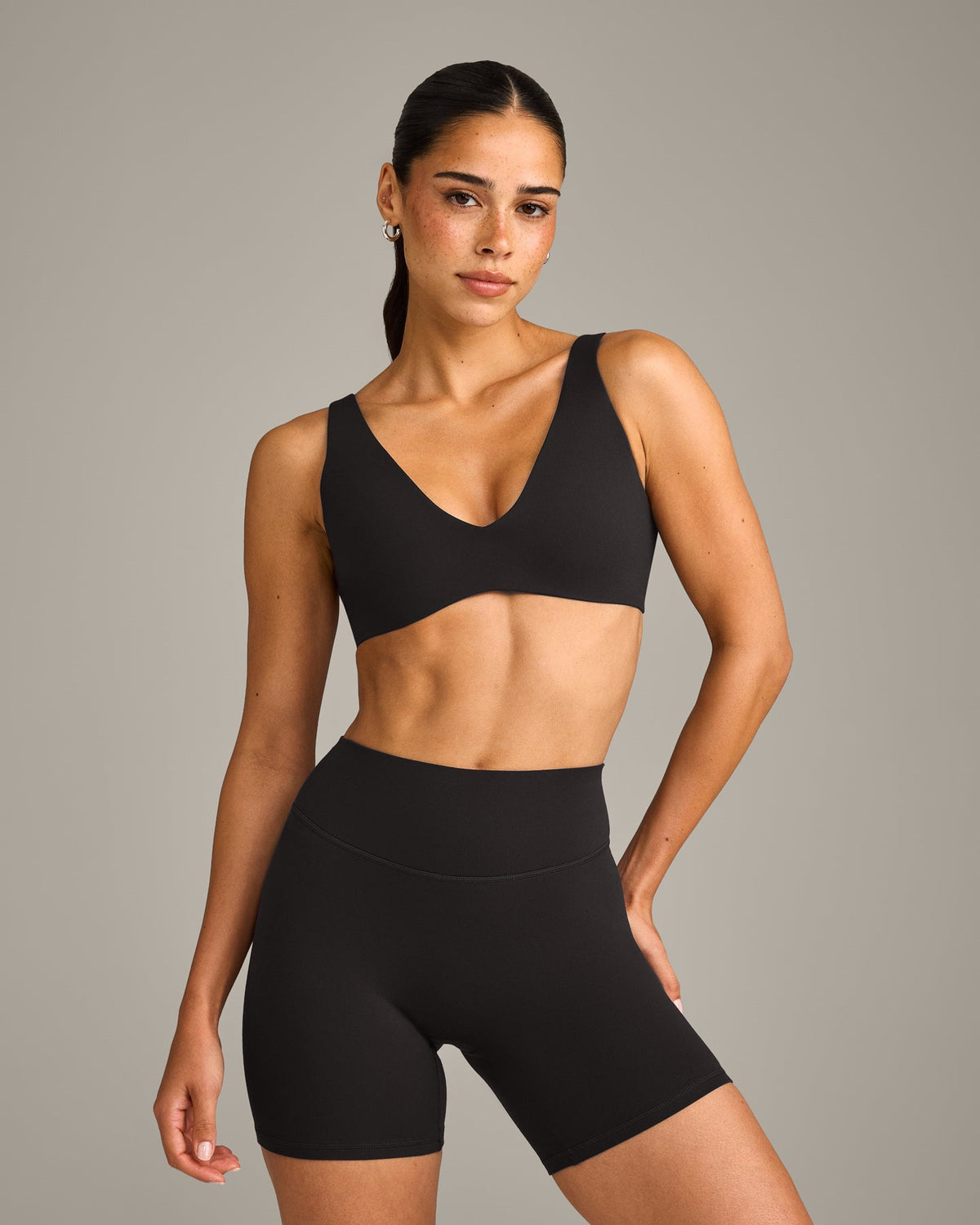 Oner Active SoftMotion™ Scoop Back Bralette | Black