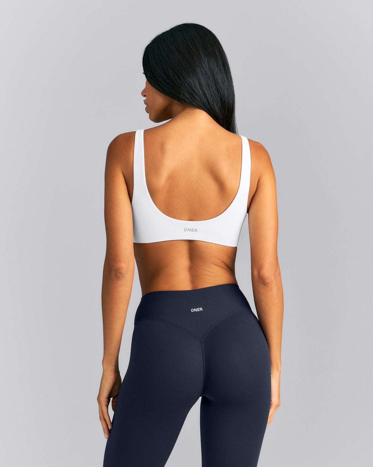 Oner Active SoftMotion™ Scoop Back Bralette | White