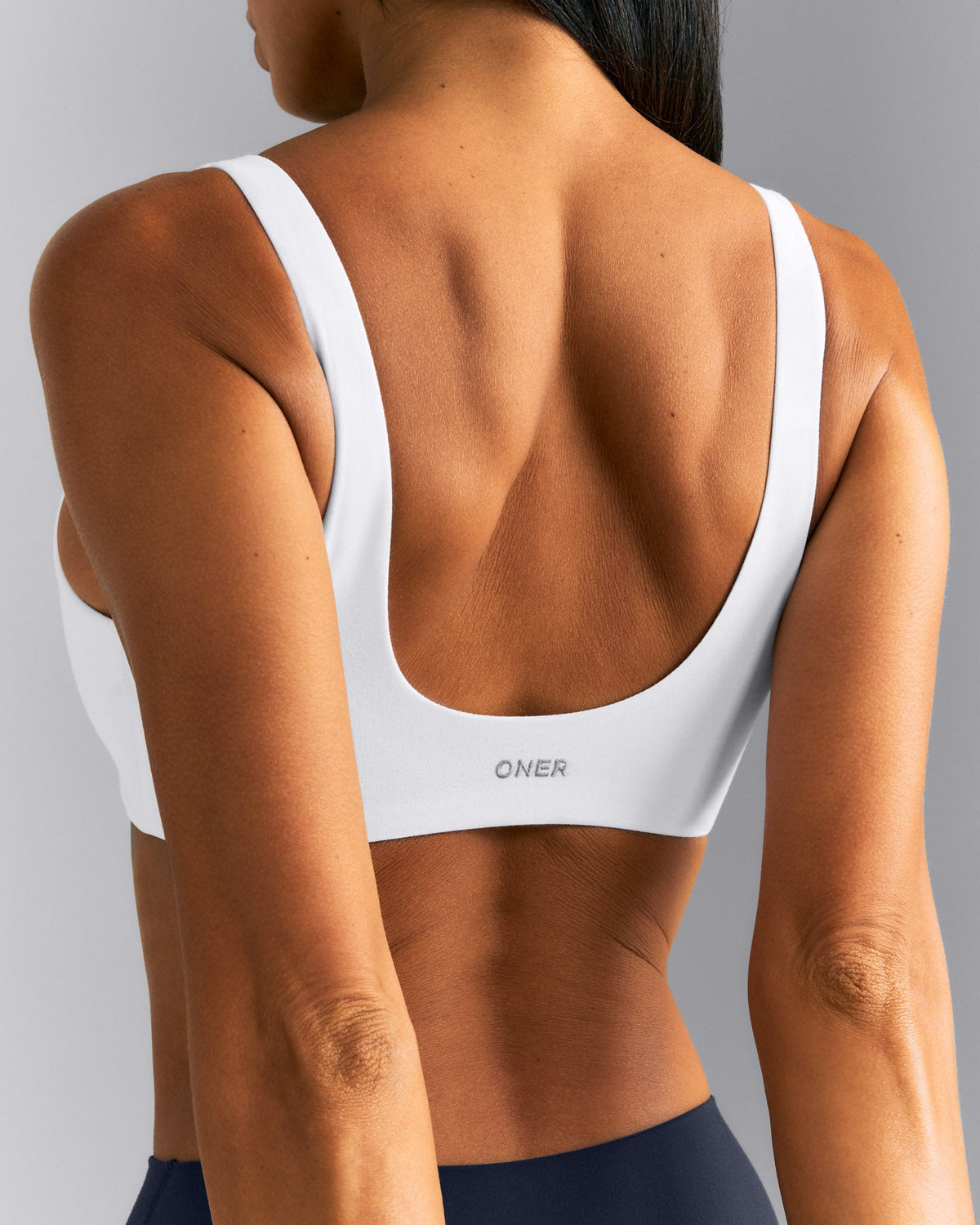 Oner Active SoftMotion™ Scoop Back Bralette | White
