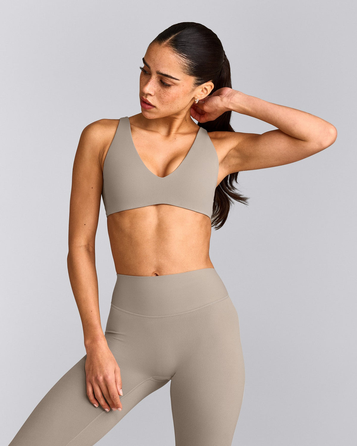 Oner Active SoftMotion™ Scoop Back Bralette | Warm Sand