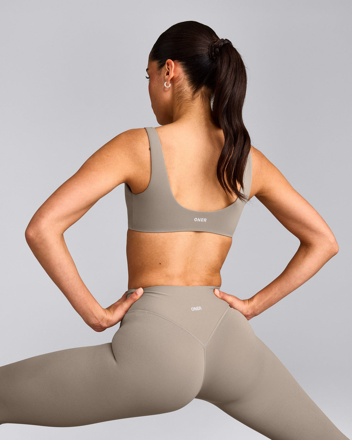 Oner Active SoftMotion™ Scoop Back Bralette | Warm Sand