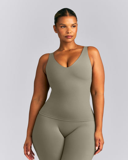 Oner Active SoftMotion™ Scoop Neck Tank Top | Alpine Green
