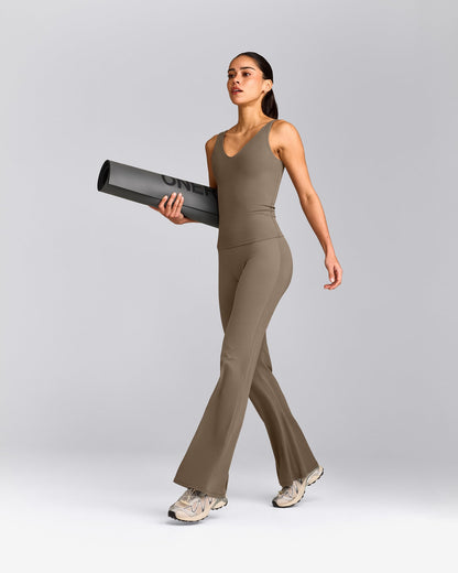 Oner Active SoftMotion™ Scoop Neck Tank Top | Moss Brown