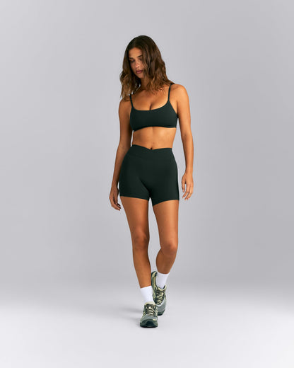 Oner Active SoftMotion™ Wrap Shorts 6" | Emerald Noir