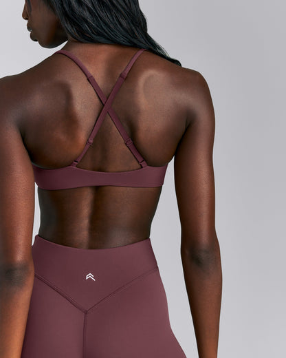 Oner Active UnifiedMove™ Cross Back Sports Bra | Velvet Mocha