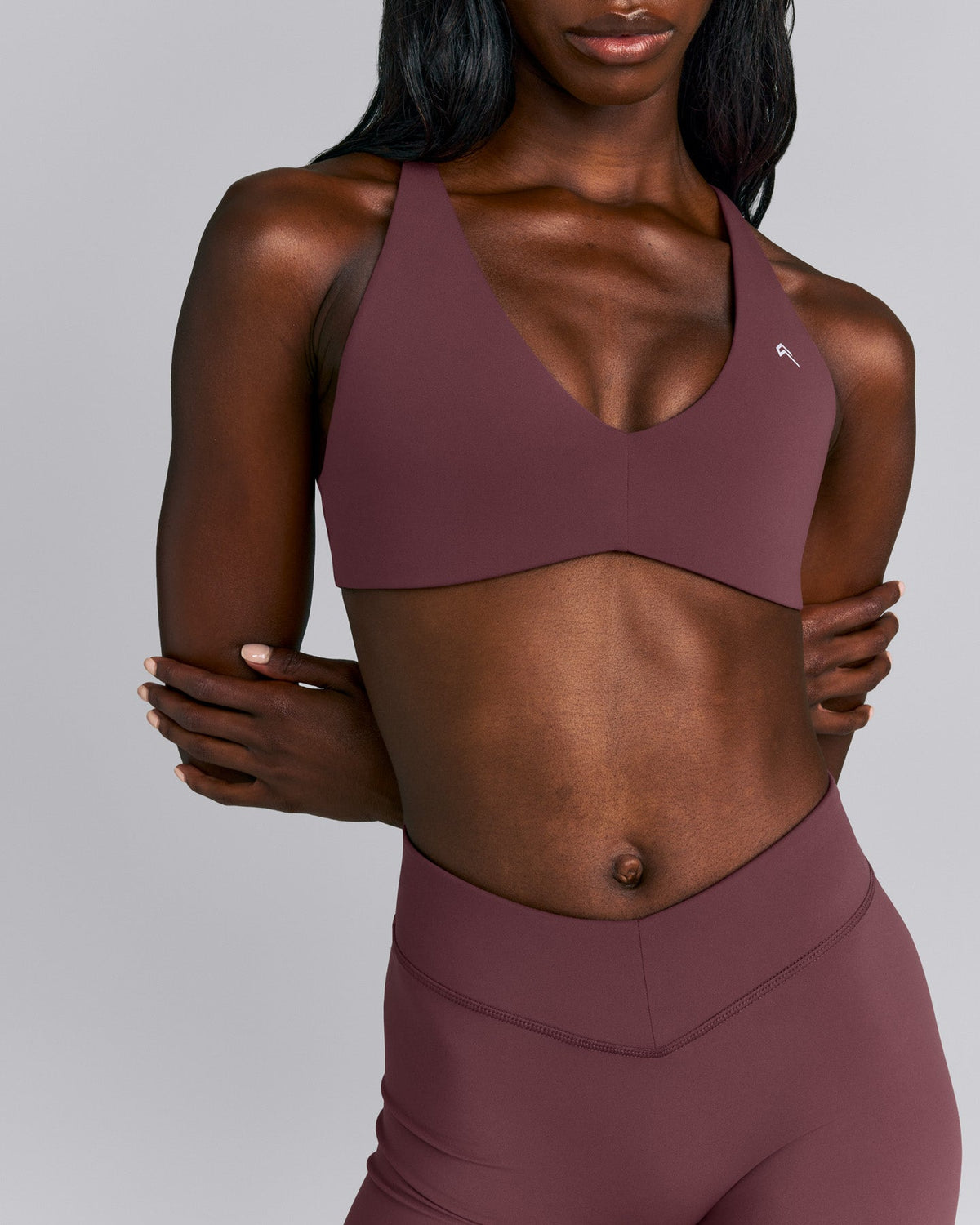 Oner Active UnifiedMove™ Cross Back Sports Bra | Velvet Mocha