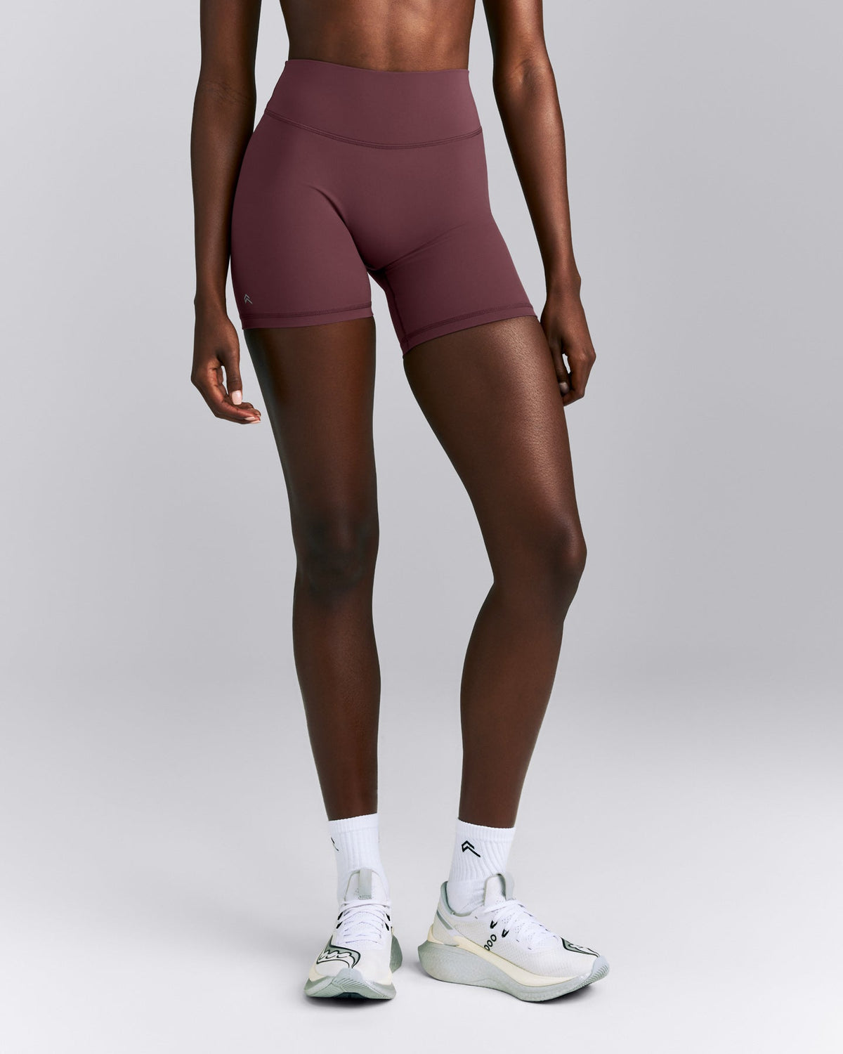 Oner Active UnifiedMove™ High Waist Shorts 6" | Velvet Mocha
