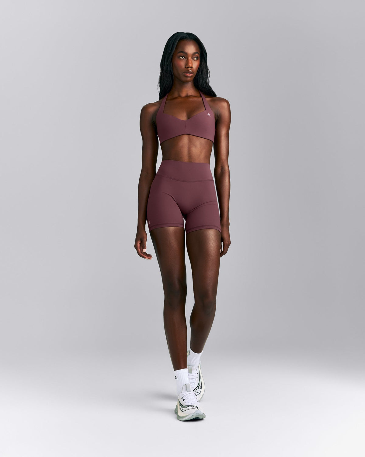 Oner Active UnifiedMove™ High Waist Shorts 6" | Velvet Mocha