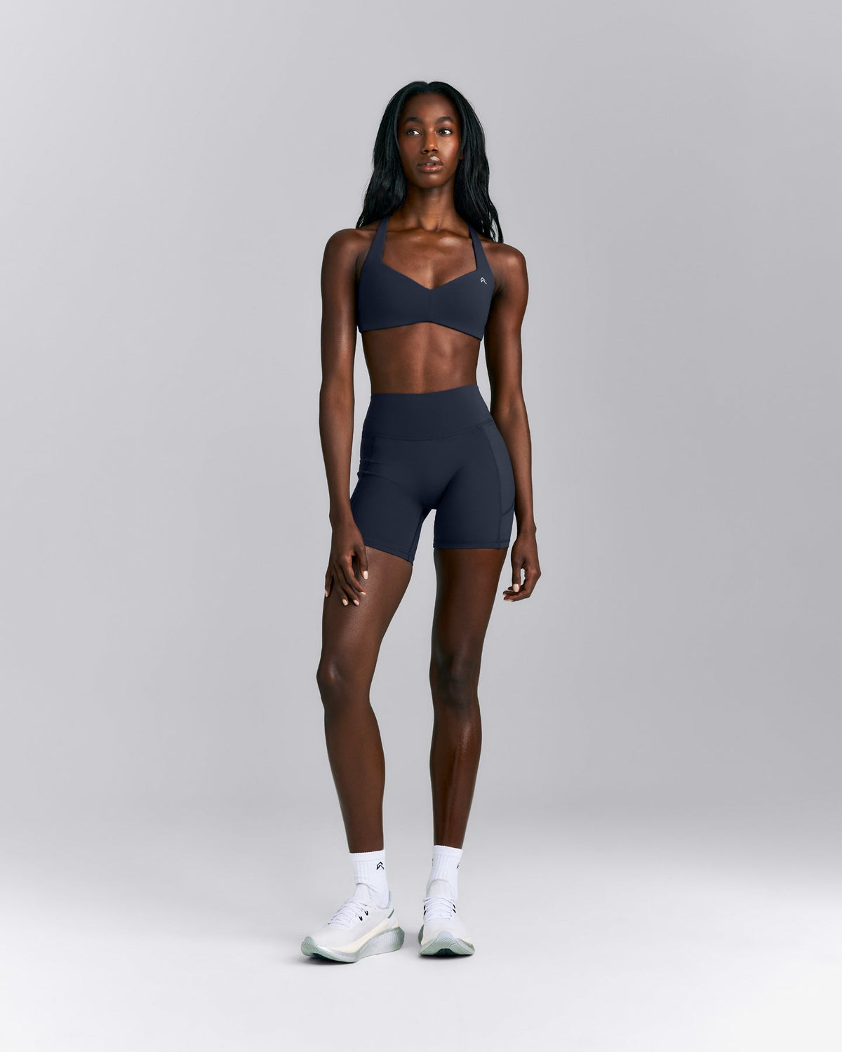 Oner Active UnifiedMove™ High Waisted Pocket Shorts with Bonding | True Blue