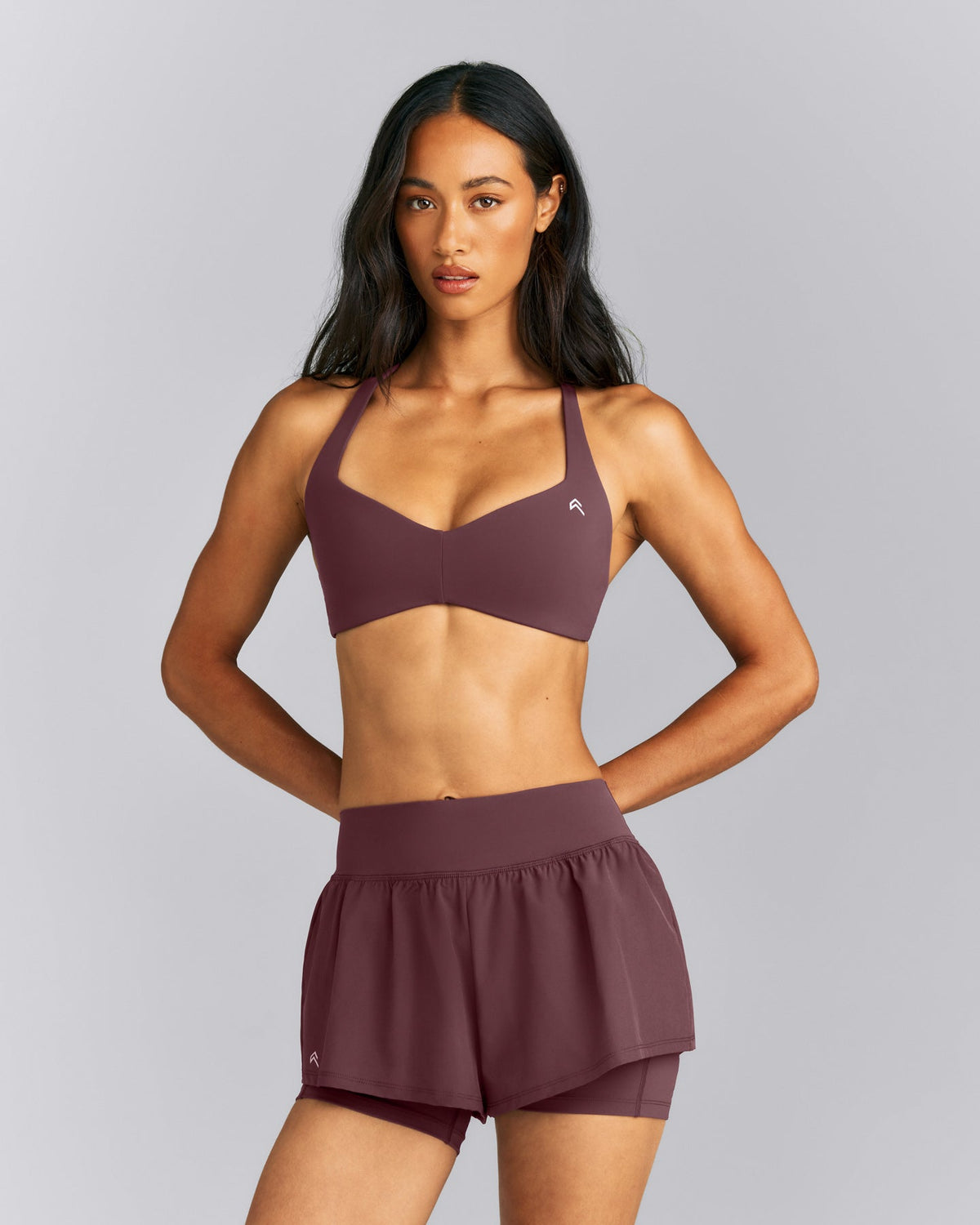 Oner Active UnifiedMove™ T Back Minimal Bralette | Velvet Mocha