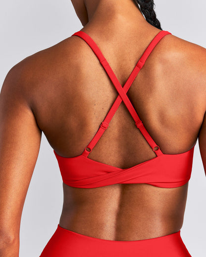 Oner Active UnifiedMove™ Micro Bralette | Muscle Mommy Red