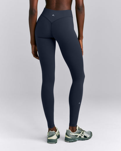 Oner Active UnifiedMove™ V Front Mid Rise Leggings | True Blue