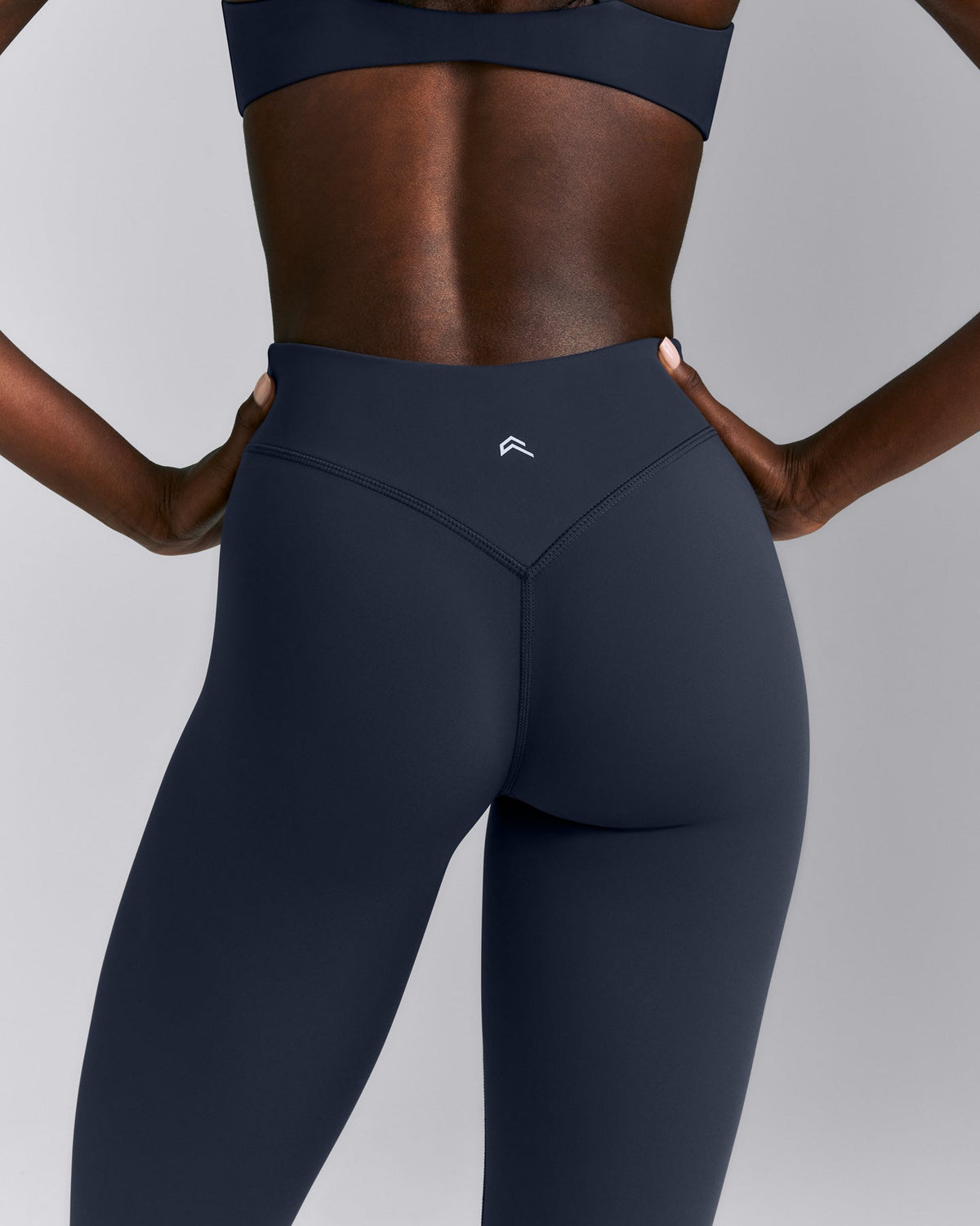 Oner Active UnifiedMove™ V Front Mid Rise Leggings | True Blue