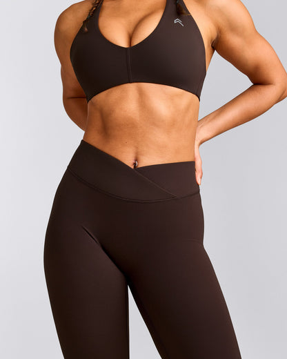 Oner Active UnifiedMove™ Wrap Leggings | 70% Cocoa