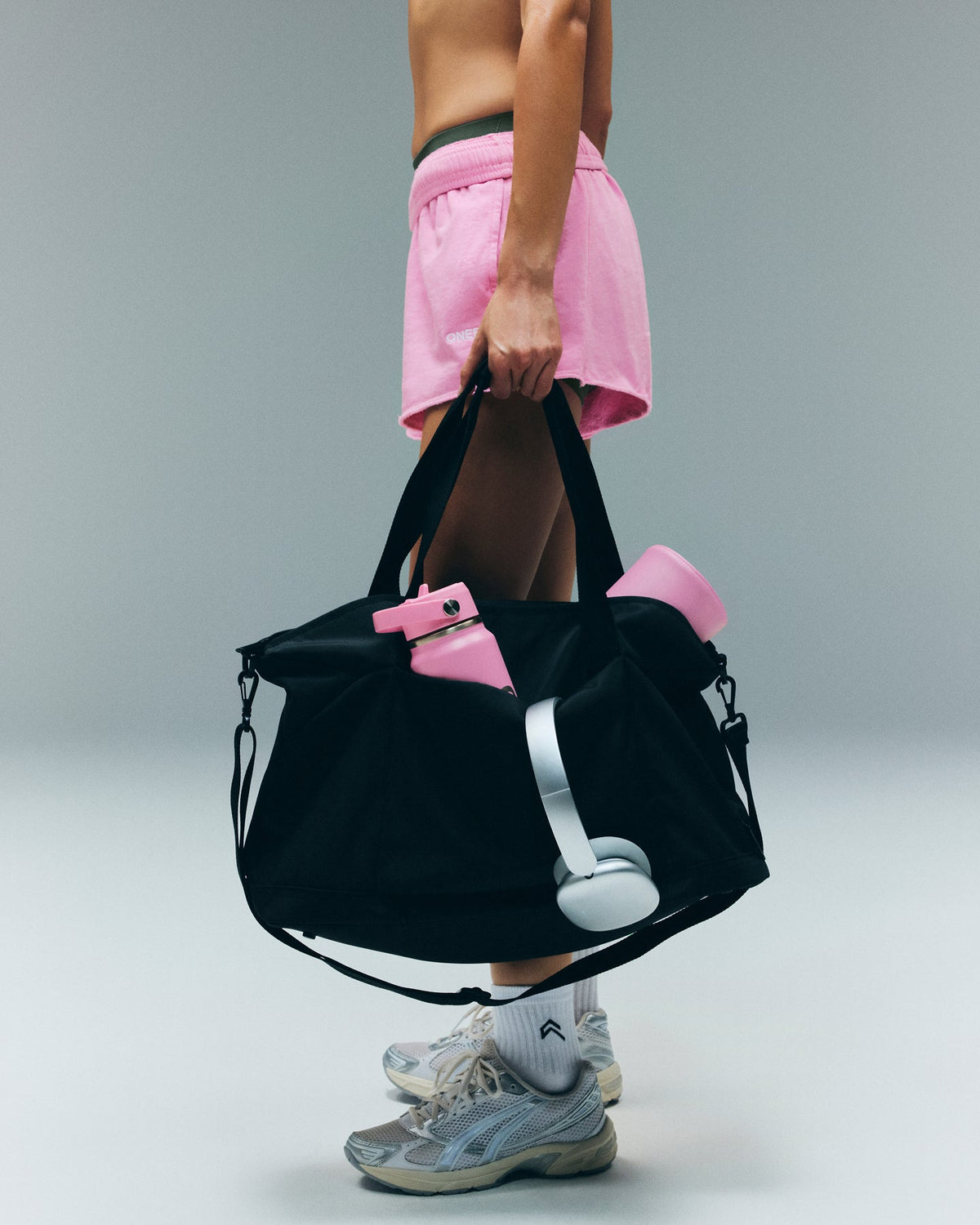 Oner Active Nylon Gym Holdall | Black