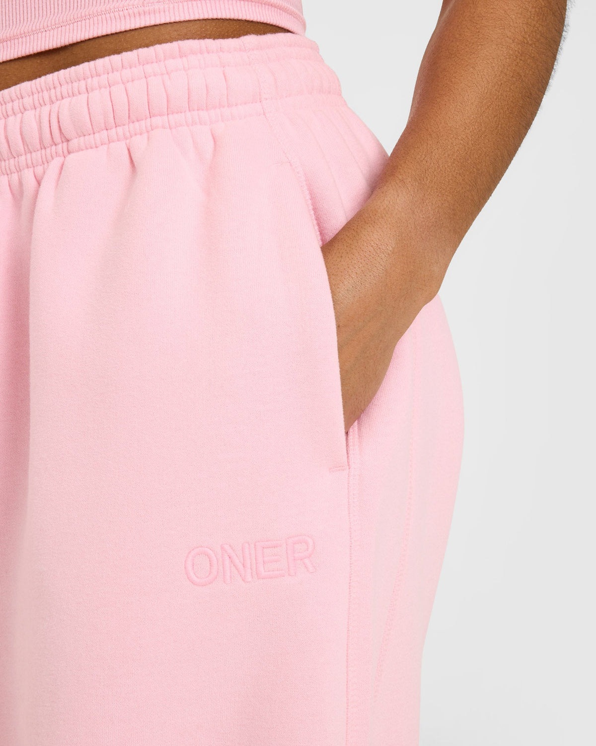 Oner Active Foundations Oversized Cuffed Sweatpants | Petal Pink