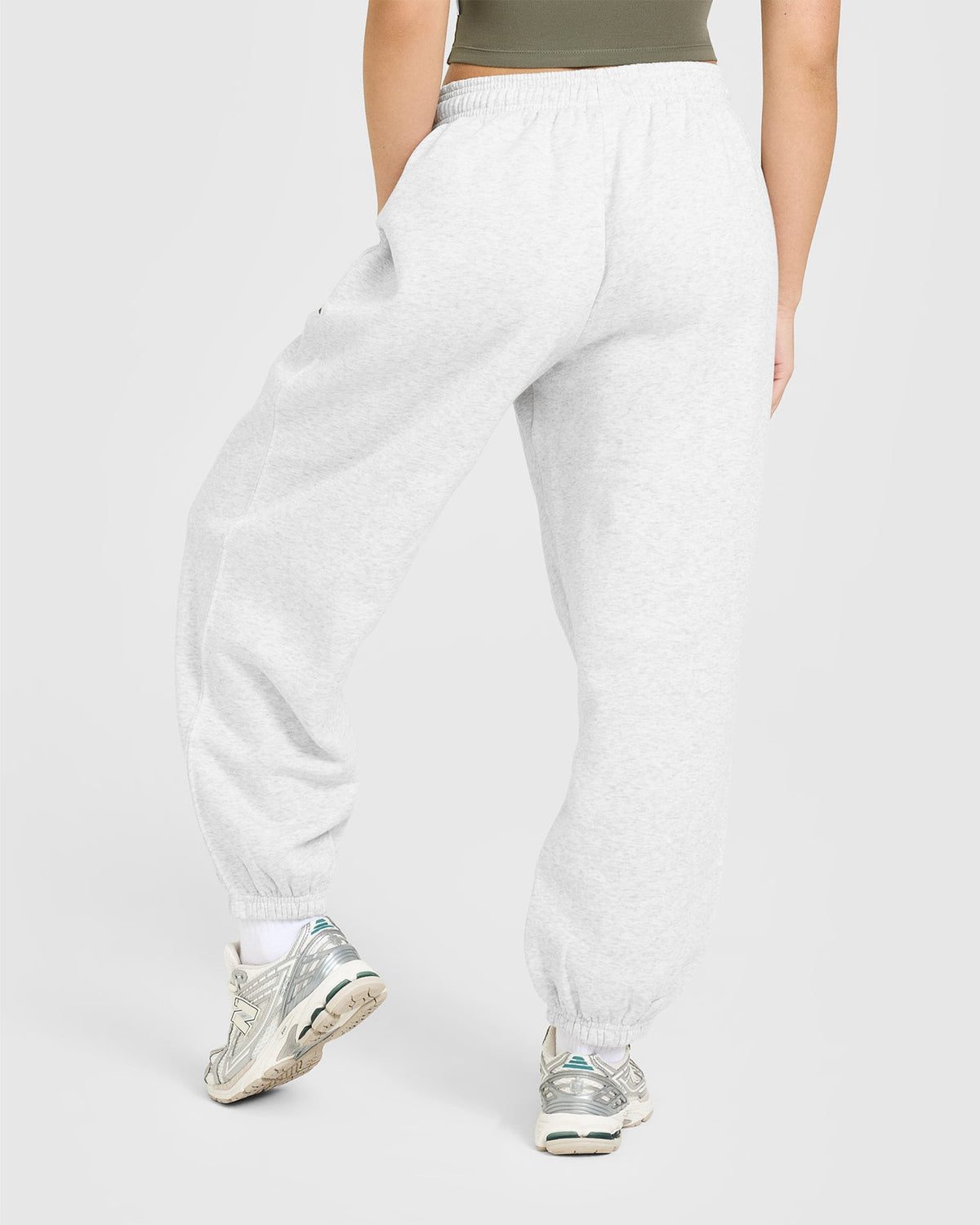 Oner Active Foundations Oversized Oner Sweatpants | Light Gray Marl
