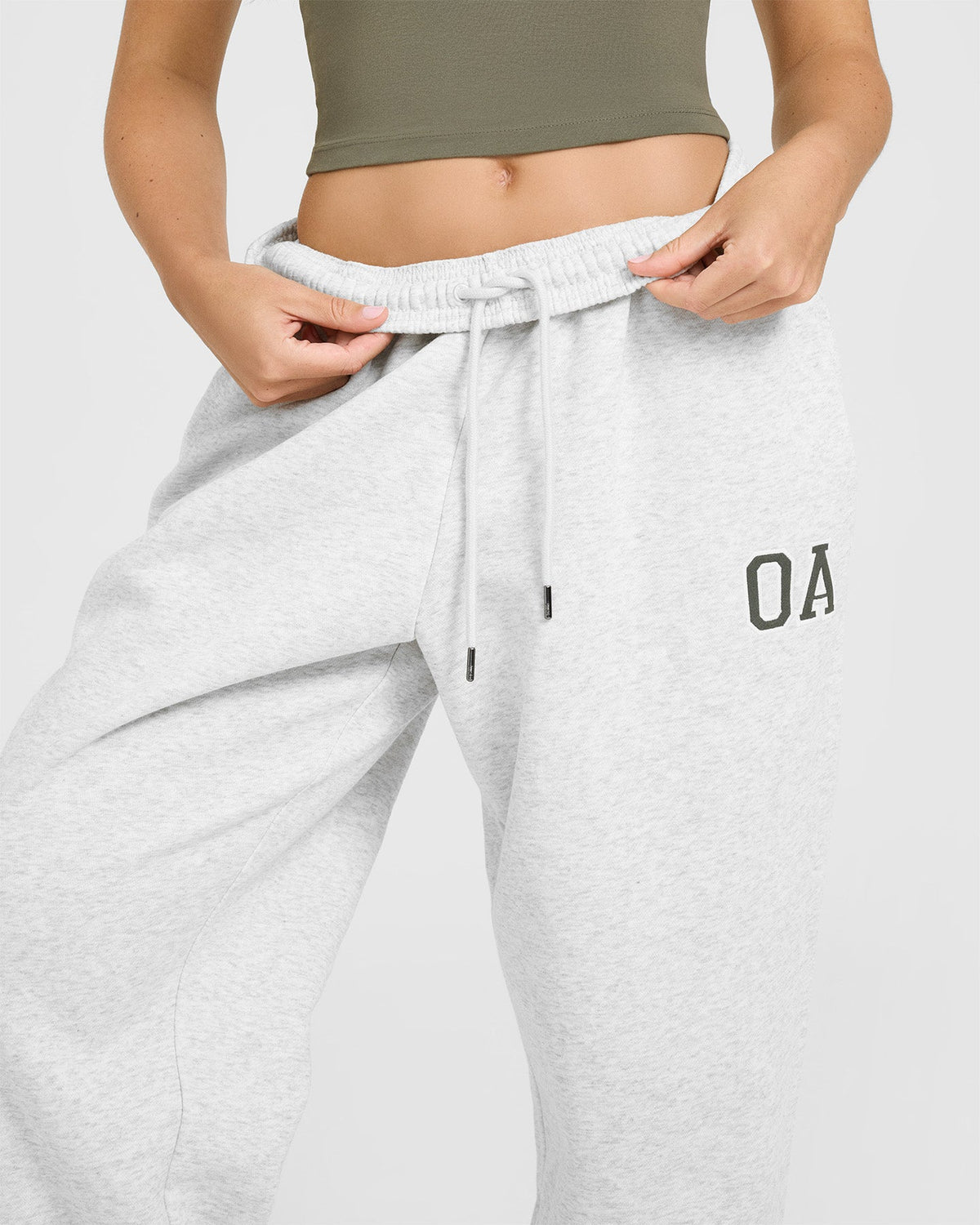 Oner Active Foundations Oversized Oner Sweatpants | Light Gray Marl