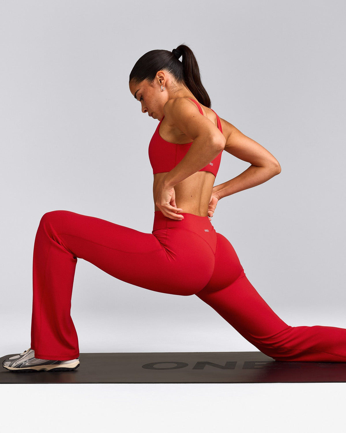 Oner Active SoftMotion™ Flared Pants | Fiery Red