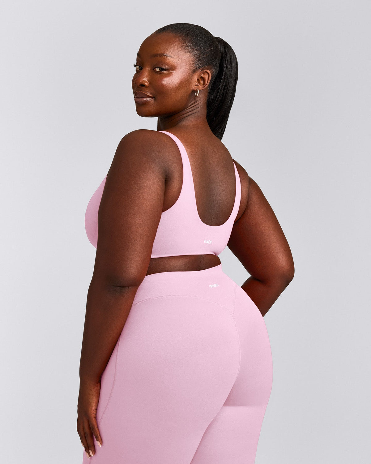 Oner Active SoftMotion™ Scoop Back Bralette | Chalk Pink