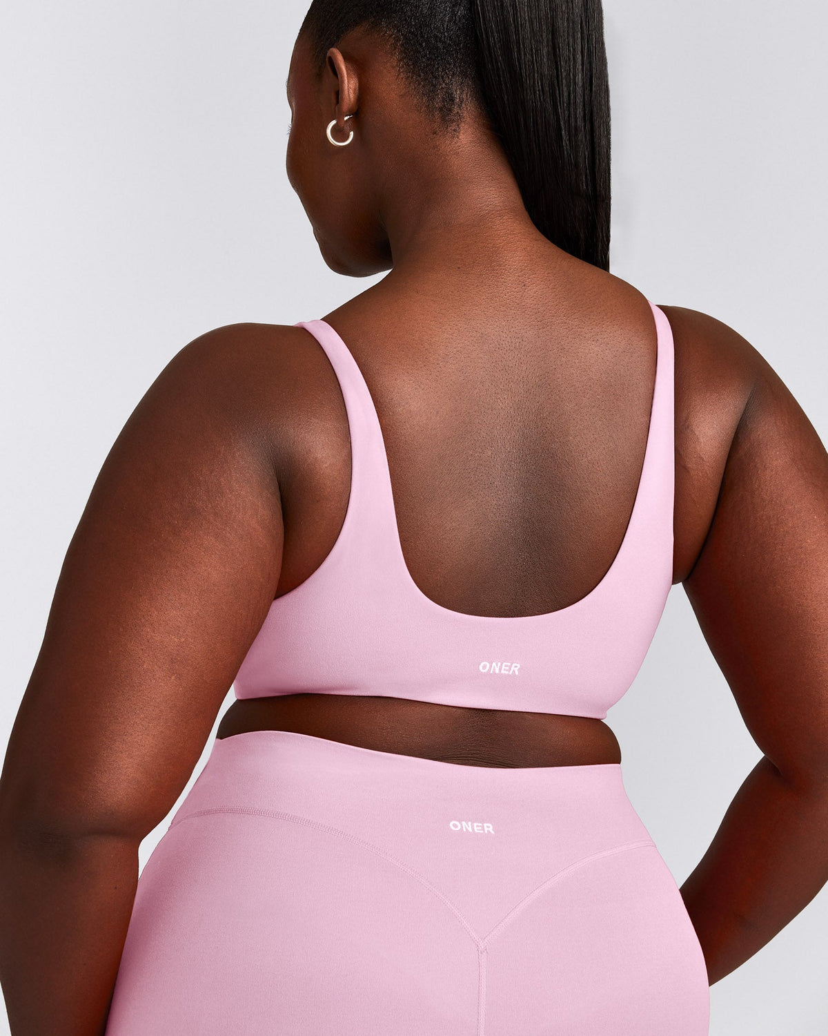 Oner Active SoftMotion™ Scoop Back Bralette | Chalk Pink